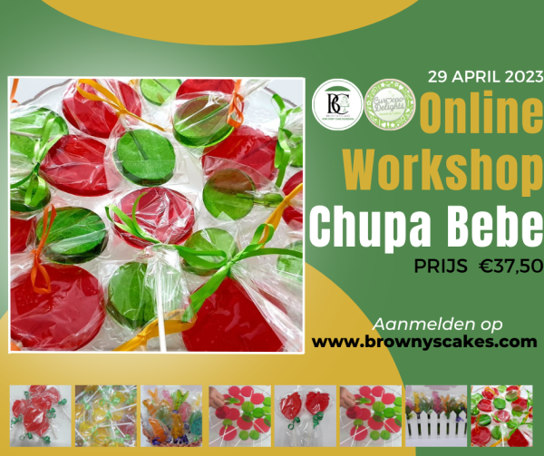 Workshop Chupa Bebe leren maken met Jeritza Beaumont