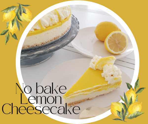 Een close-up van onze weelderige NO Bak Lemon Cheesecake, met een romige textuur en een verfrissende citroensmaak. Een smaakvolle traktatie die de perfecte harmonie tussen zoet en zuur belichaamt. Ontdek de zonnige smaken en geniet van een moment van puur genot