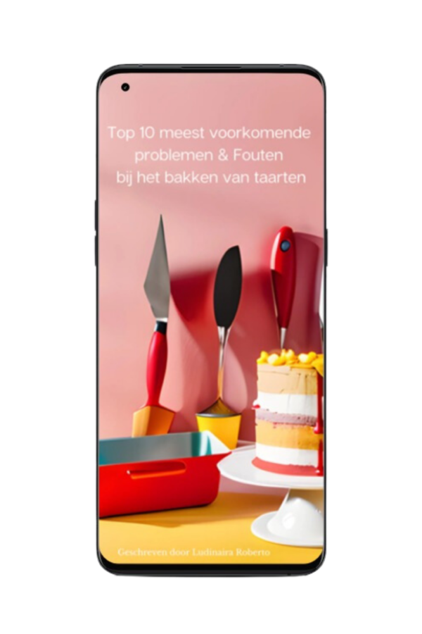 Gratis E-book: Top 10 meest voorkomende Problemen en fouten bij het bakken van taarten - Image 2