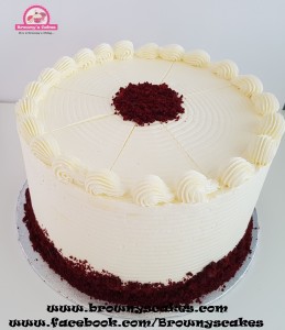 Red Velvet taart